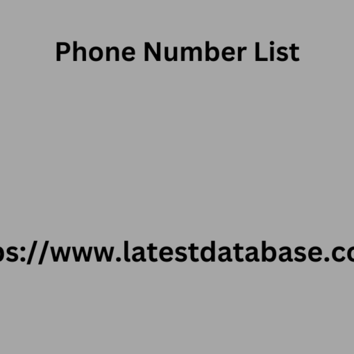 Phone Number List